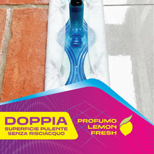 Carica l'immagine nel visualizzatore di Gallery, Brawn Pavimenti, Panni Lavapavimenti Effetto Igienizzante, Profumati al Fresco Limone, Doppia Superficie Pulente Senza R