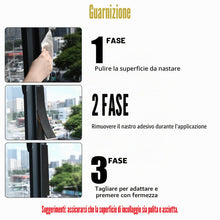Carica l'immagine nel visualizzatore di Gallery, Strisce di gomma espansa autoadesive, spessore 6 mm, larghezza 50 mm