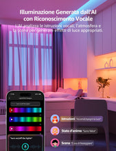 Carica l'immagine nel visualizzatore di Gallery, Lepro SE1 Striscia LED RGBIC 5M Smart WiFi
