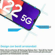 Carica l'immagine nel visualizzatore di Gallery, NEW'C Pellicola Vetro per Samsung Galaxy A22 5G, in Vetro Temperato