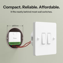 Carica l'immagine nel visualizzatore di Gallery, SONOFF MINI DUO（Matter su WiFi） Interruttore Intelligente WiFi a 2 Canali, Abilitato Matter, Carico Totale 16A, Compatto