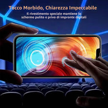 Carica l'immagine nel visualizzatore di Gallery, Ferilinso [6-in-1] Pellicola Vetro Temperato per iPhone 14 &amp; iPhone 13 Accessori 3 Pezzi Protezione Fotocamera 6,1 polli