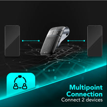 Carica l'immagine nel visualizzatore di Gallery, Cellularline - Easy Drive - Vivavoce Bluetooth per Auto con Funzione Dualphone - Talk Time 20h - Recharging Time 2h - Ri