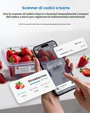 Carica l'immagine nel visualizzatore di Gallery, RENPHO Bilancia da Cucina Digitale, Bilancia Elettronica per Alimenti per Cottura e Caffè, Apparecchio Bilancia da Cucin