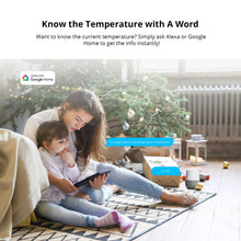 Carica l'immagine nel visualizzatore di Gallery, SONOFF Mini sensore di temperatura e umidità 2pcs, richiede un hub, Zigbee, per il monitoraggio remoto e la domotica, te