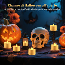 Carica l'immagine nel visualizzatore di Gallery, RaceGT 20 Candele LED con Timer e Telecomando, Candele LED senza Fiamma, Batterie Incluse, 2/4/6/8H Timer, Ideali per Na