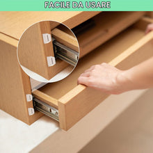 Carica l'immagine nel visualizzatore di Gallery, Paracolpi, Gommini Silicone, Gommini Paracolpi, Paracolpi per Porte in Silicone Trasparente, Ammortizzatori per Cassetti