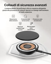 Carica l'immagine nel visualizzatore di Gallery, Belkin UltraCharge Chargeur Magnétique Qi2 25 W, Chargeur Sans Fil Rapide, MagSafe Avec Technologie De Refroidissement P