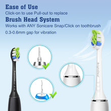 Carica l'immagine nel visualizzatore di Gallery, Brightdeal Spazzole di Ricambio Compatibili con Philips Sonicare - Testine per Spazzolino Elettrico per EasyClean Health