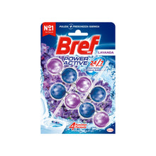 Carica l'immagine nel visualizzatore di Gallery, Bref WC Power Activ Lavanda Tavolette wc, 2 pezzi