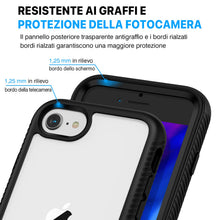 Carica l'immagine nel visualizzatore di Gallery, CENHUFO Cover per iPhone SE 2020 /SE 2022 /iPhone 8 /iPhone 7 /iPhone 6 / 6S, Custodia Antiurto 360 Gradi con Protezione
