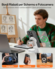 Carica l'immagine nel visualizzatore di Gallery, UNBREAKcable Custodia Magnetica per iPhone 15 Pro da 6,1 Pollici, Compatibile con MagSafe, Protezione Completa della Fot