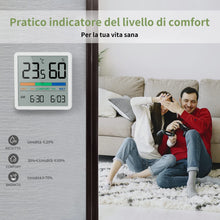 Carica l'immagine nel visualizzatore di Gallery, NOKLEAD Igrometro Termometro per Interni, Temperatura Umidità