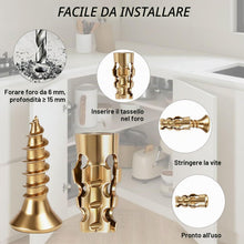 Carica l'immagine nel visualizzatore di Gallery, 100 Pz Vite Di Espansione Cerniera Riparazione Kit Armadio, Ancoraggio Ripristino Filetto Strippato Per Fissaggio Porta,