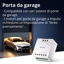 Carica l'immagine nel visualizzatore di Gallery, SONOFF Contatto Pulito MINI-D Interruttore Intelligente | WiFi 2.4G | 8W | Protocollo Matter compatibile con Alexa, Goog