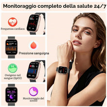 Carica l'immagine nel visualizzatore di Gallery, Smartwatch Uomo Donna, 1,75'' Orologio Smart Watch con Effettua/Risposta Chiamate, 120+ Sportive Fitness Tracker con Con