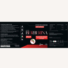 Carica l'immagine nel visualizzatore di Gallery, Bluma Berberina 1000 mg per Dose – 240 Capsule – Berberis Aristata 98%