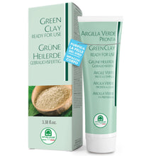 Carica l'immagine nel visualizzatore di Gallery, Argilla Verde Ventilata Antinfiamamtoria Naturale Purissima e Pronta all'Uso, Tubo 100ml, Argilla per Impacchi Articolaz