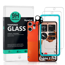 Carica l'immagine nel visualizzatore di Gallery, Ibywind per Nothing CMF Phone 2 Pro 5G 6,77" Pellicola Protettiva,2 Durezza 9H Vetro Temperato con 1 Protezione Fotocame