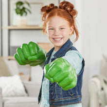 Carica l'immagine nel visualizzatore di Gallery, Hasbro Marvel Avengers, Super Pugni Gamma di Hulk, Giocattolo per Roleplay, Adatti al Gioco di Ruolo a Tema Supereroi, p