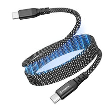 Carica l'immagine nel visualizzatore di Gallery, Magtame Cavo USB-C a USB-C magnetico 60W retrattile salvaspazio 1 m