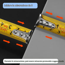 Carica l'immagine nel visualizzatore di Gallery, Gentpovth 2 pezzi 5m Metro a nastro professionale robusto con Rivestimento in Gomma Antishock, Metrica inglese flessomet