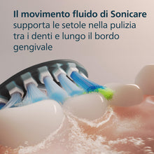 Carica l'immagine nel visualizzatore di Gallery, PHILIPS Sonicare C3 Premium Plaque Defence, testine di ricambio originali, nero, confezione da 2, HX9042/88, Nuovo, 2 Te