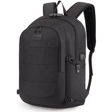 Carica l'immagine nel visualizzatore di Gallery, Tzowla Zaino Porta PC Universitari Uomo e Donna,Zaino da Viaggio Impermeabile Antifurto di Ricarica USB e Serratura per Notebook da 15/15,6 Pollici,Zaino da Giorno Sottile Lavoro Business-Nero