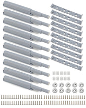 Carica l'immagine nel visualizzatore di Gallery, QWORK® 10 Pezzi Push Pull per Ante, Push to Open Chiusura Magnetica per Ante Mobili e Cassetti