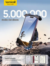 Carica l'immagine nel visualizzatore di Gallery, Lamicall Supporto Telefono Bicicletta, Supporto Telefono Motociclo