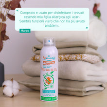 Carica l'immagine nel visualizzatore di Gallery, Puressentiel Spray per Tessuti Acaricida Insetticida 150 ml