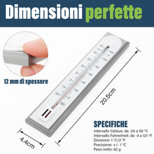 Carica l'immagine nel visualizzatore di Gallery, Termometro Ambiente Interno da Utilizzare Come Termometro per temperatura Ambiente e termometro da Parete in casa, in Uf