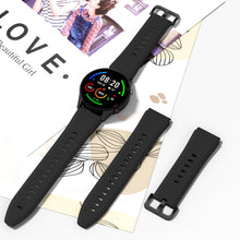 Carica l'immagine nel visualizzatore di Gallery, Coiwxmoi Cinturino per Xiaomi Mi Watch/Watch S1/S1 Active/Color Sport, Cinturino Morbido Silicone per Donna Uomo(22mm)