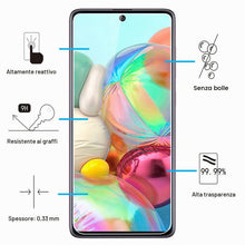 Carica l'immagine nel visualizzatore di Gallery, NEW'C Pellicola Vetro per Samsung Galaxy A71, Note 10 Lite, Vetro Temperato