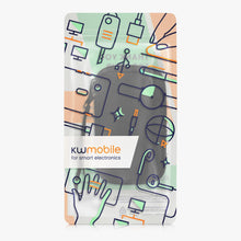 Carica l'immagine nel visualizzatore di Gallery, kwmobile Custodia in Neoprene con Zip per Smartphone L - 6,5" - Astuccio Portacellulare a Sacchetto con Cerniera - Borsa