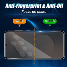 Carica l'immagine nel visualizzatore di Gallery, Privacy Vetro Temperato per Samsung Galaxy S25 FE, 2 Pezzi Pellicola Protettiva e 2 Pezzi Pellicola Fotocamera, Durezza 
