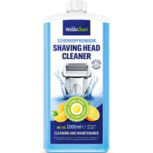 Carica l'immagine nel visualizzatore di Gallery, WoldoClean Liquido Pulizia Rasoio Elettrico 1000ml - Ricarica per Testine