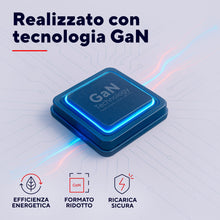 Carica l'immagine nel visualizzatore di Gallery, Trust Orva Mini Caricatore USB C 65W GaN Alimentatore con Cavo USB-C, Nero