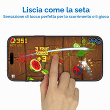 Carica l'immagine nel visualizzatore di Gallery, Mothca Vetro Temperato Opaco per iPhone 16, 2 Pellicole Protettive Opache + 2 Pellicole Fotocamera, Anti-Impronte e Anti