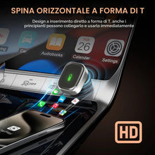 Carica l'immagine nel visualizzatore di Gallery, Adattatore CarPlay Wireless Mini, Connettore USB Plug e Play per Auto, Converte con Facilità CarPlay Cablato in Wireless