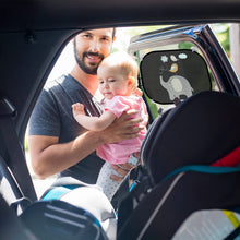 Carica l'immagine nel visualizzatore di Gallery, Protezione solare per auto per bambini, con protezione UV, protezione solare per finestrini dell'auto, set da 2 pezzi, 4