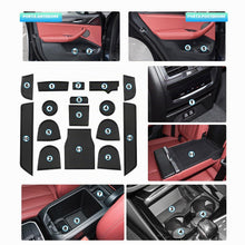 Carica l'immagine nel visualizzatore di Gallery, CDEFG Compatibile con BMW X3 G01 X4 G02 iX3 2019-2023 2024, Tappetino Antiscivolo Antipolvere Antigraffio Tappetini in G
