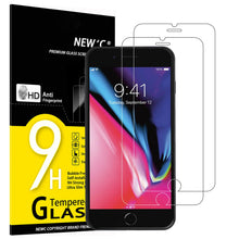 Carica l'immagine nel visualizzatore di Gallery, NEW'C Pellicola Vetro per iPhone 8 Plus/7 Plus, in Vetro Temperato