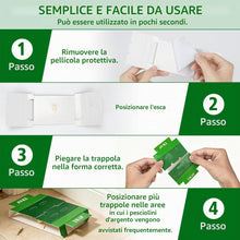 Carica l'immagine nel visualizzatore di Gallery, 10 Pezzi Pesciolini d'argento Trappole Scarafaggi - Trappole Pesciolini Argento Blatte Disinfestazione Casa per Scarafag