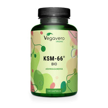 Carica l'immagine nel visualizzatore di Gallery, Ashwagandha KSM-66 Pura BIO | 600 mg per dose giornaliera | Alto Dosaggio di Withania Somnifera con 5% di Withanolidi | 