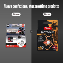 Carica l'immagine nel visualizzatore di Gallery, Alpine MotoSafe Sport Tappi per Orecchie – Tappi da Gara ed Escursioni – Previeni i danni alle orecchie quando guidi la 
