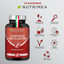 Carica l'immagine nel visualizzatore di Gallery, Complesso Circolazione | Gambe Gonfie e Pesanti | 90 Capsule | Nutrimea