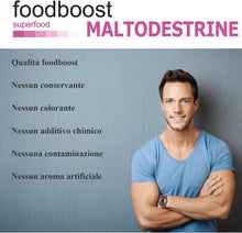 Carica l'immagine nel visualizzatore di Gallery, foodboost Maltodestrine in Polvere 1,5 kg Sforzo Intermedio