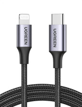 Carica l'immagine nel visualizzatore di Gallery, UGREEN USB C to Lightning Cable MFi Certified Fast Charging PD 18W (1M)