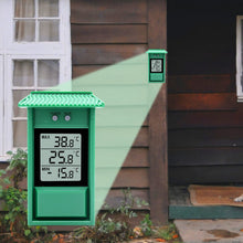 Carica l'immagine nel visualizzatore di Gallery, Termometro esterno giardino digitale da parete capanna - Termometro Mini/Maxi - Facile da fissare - Lettura immediata - 